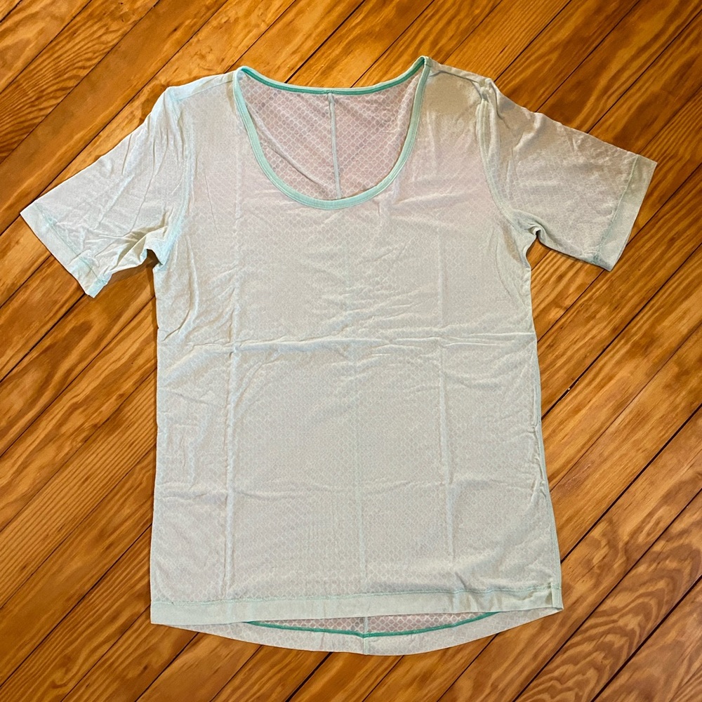 Lululemon Semi-Sheer Tee Shirt